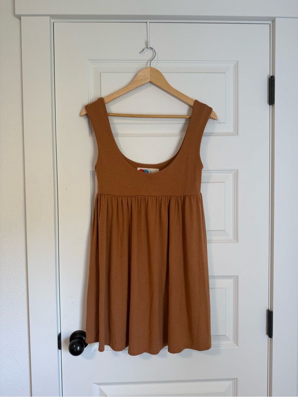 Free People Beach Mazarine Babydoll Mini Dress